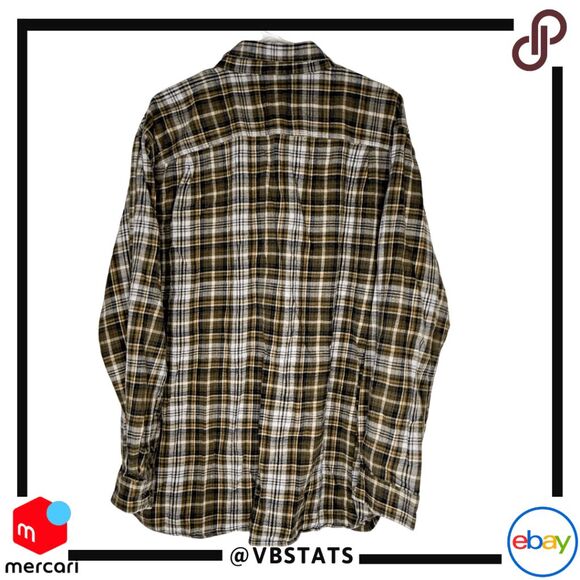 Carhartt Men's Plaid Flannel Relaxed Fit Button Down Shirt Multicolor Size 2XL - Picture 2 of 8